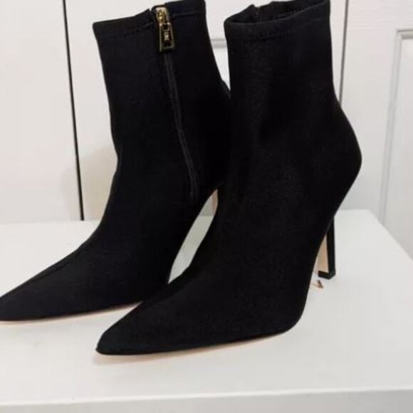 Good American Black Heeled Boots - Picture 6 of 7